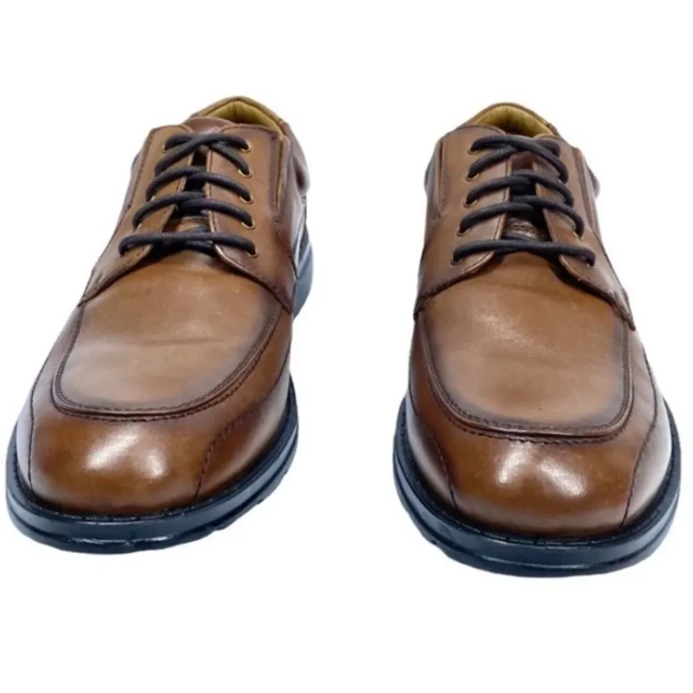 Dockers Men’s Brown Leather Oxford Shoes Size 13W Casual Comfort